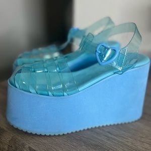 Sugar Thrillz Platform Sandals
